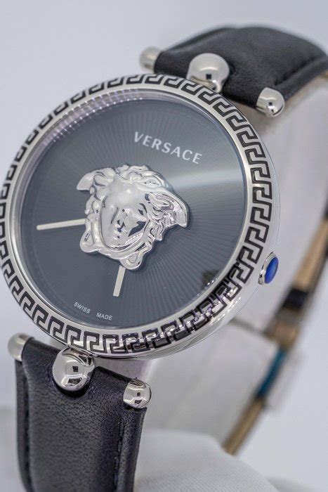 Versace Palazzo Empire Silver Leather 